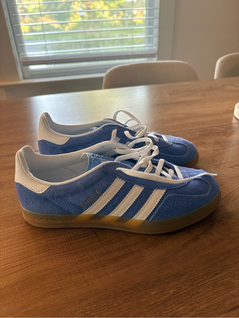 Adidas Blue Gazelle Sneakers